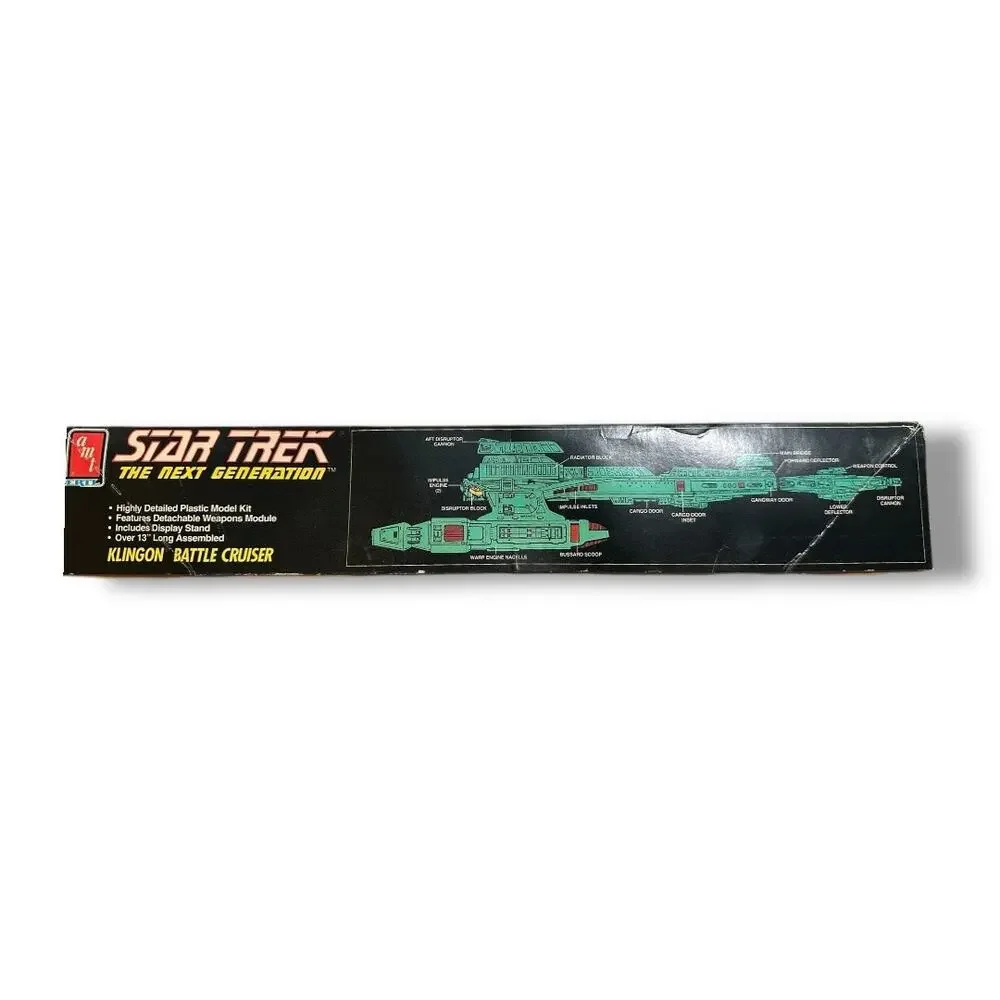 AMT Star Trek Klingon Battle Cruiser Model Kit 6812